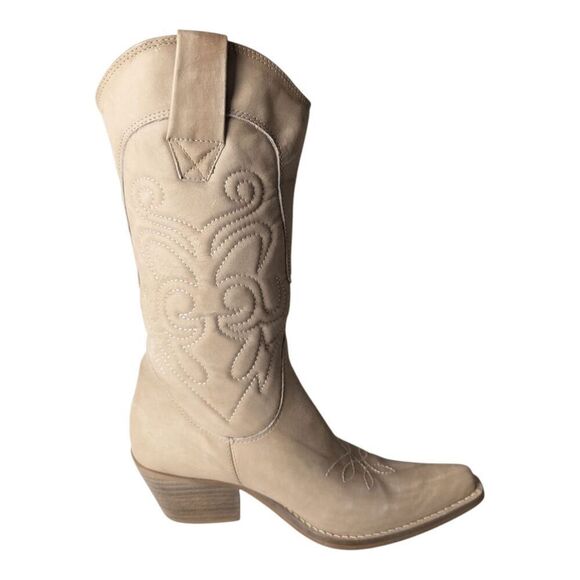 NWOB PENNY LOVES KENNY High Noon Leather Western Boot Size 6 - Picture 6 of 9